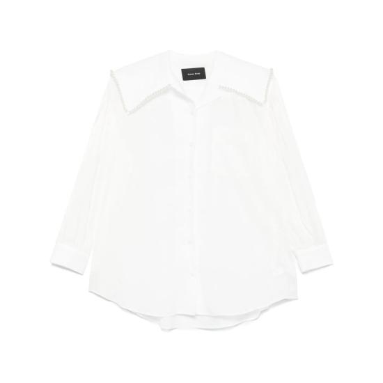 25SS 시몬로샤 블라우스 5308B 1210 WHPEA WHITE