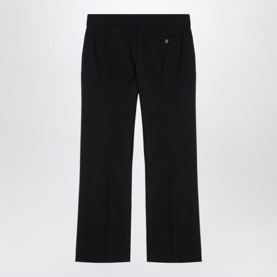 24FW 알렉산더 맥퀸 스트레이트 팬츠 803107QJADK P ALEXQ 1000 Black - ALEXANDER MCQUEEN