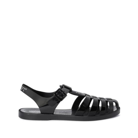 25SS 오프화이트 힐/펌프스 OWIH05ES25MA T001 1001 Black