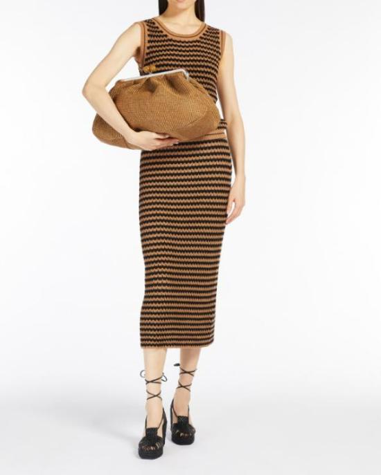 25SS 위켄드막스마라 클러치/파우치 2515511075600019 CUOIO Brown - WEEKEND MAX MARA