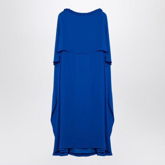 24FW 발렌티노 가라바니 미디 원피스 5B3VA9M01CC P VALE 648 BLUE