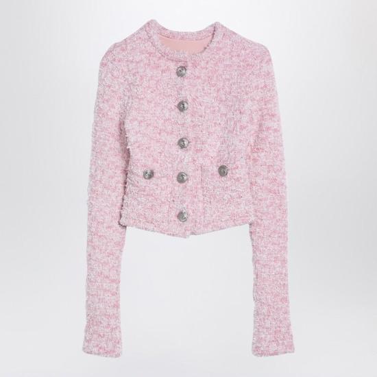 24FW 발렌시아가 가디건 793604T3328 P BALEN 5000 PINK