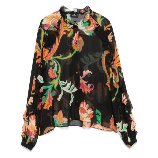 25SS 에트로 블라우스 99SA1H3 WRIA0065 X0814 Black