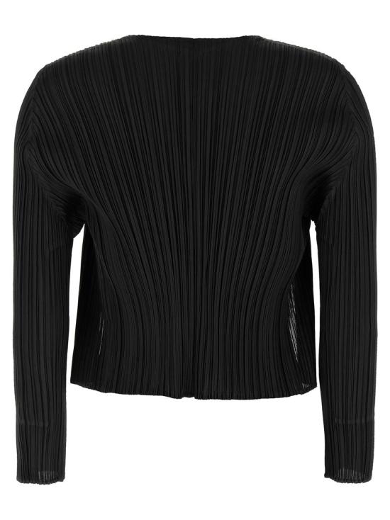 플리츠플리즈 스웨터 PP56JO10615 Black - PLEATS PLEASE