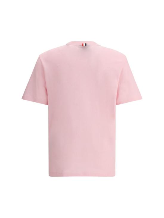 26SS 톰브라운 반팔 티셔츠 MJS123A00050 680 PINK - THOM BROWNE