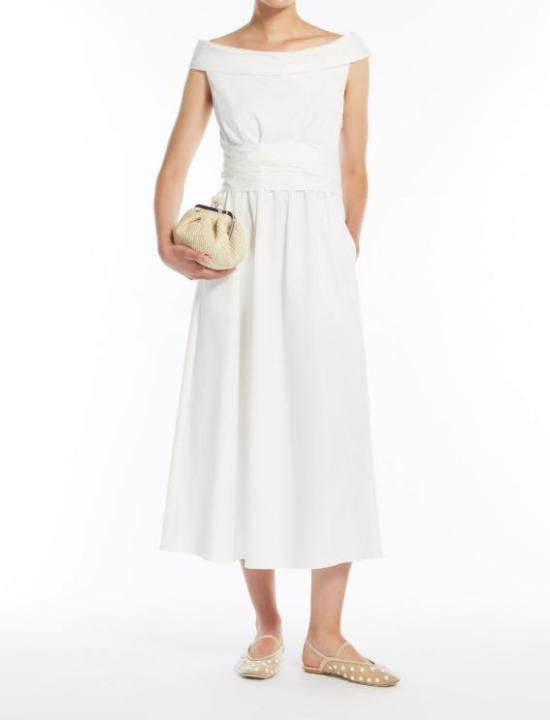 25SS Weekend Signature 미디 원피스 2515221036600016 BIANCO WHITE - OTHER BRANDS