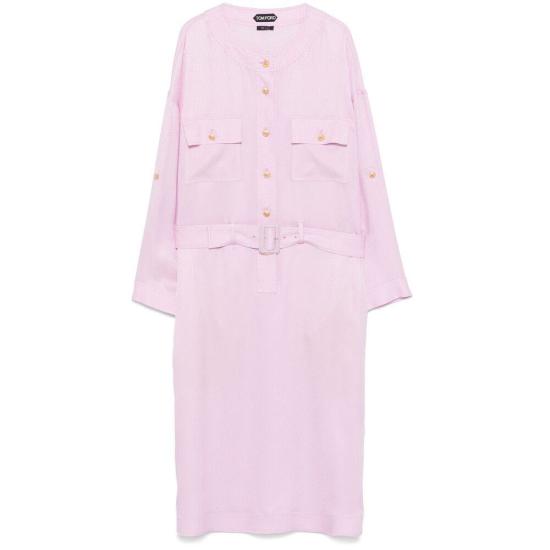 25SS 톰포드 미디 원피스 FAX1235 AB3496 DP399 PINK