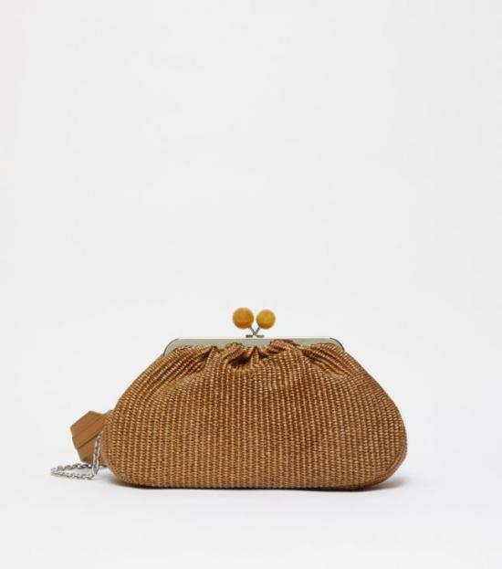 25SS 위켄드막스마라 클러치/파우치 2515511085600019 CUOIO Brown