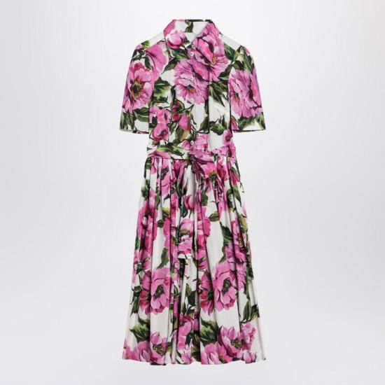 25SS 돌체앤가바나 미디 원피스 F6AGMTHS5S3 Q DOLCE HA5KR RED