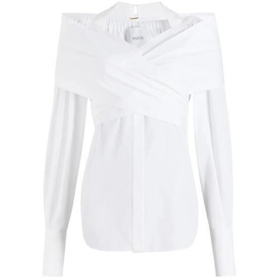 25SS 파투 블라우스 BL0370017 001W WHITE