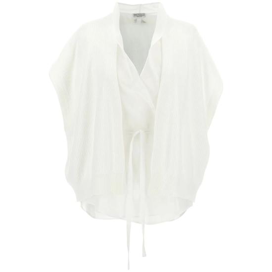 25SS 브루넬로 쿠치넬리 가디건 M19257716 C2723 WHITE