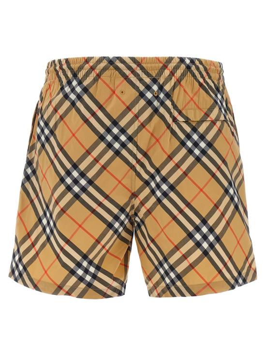  버버리 스윔팬츠 8087335SANDIPCHECK Beige - BURBERRY