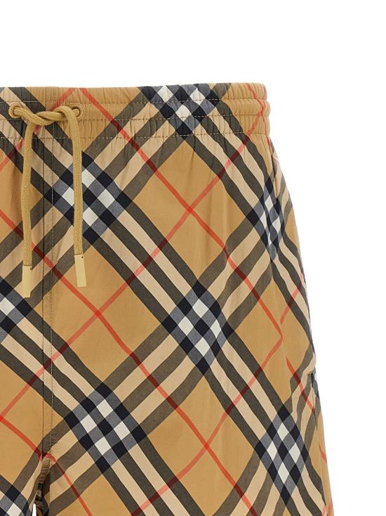  버버리 스윔팬츠 8087335SANDIPCHECK Beige - BURBERRY