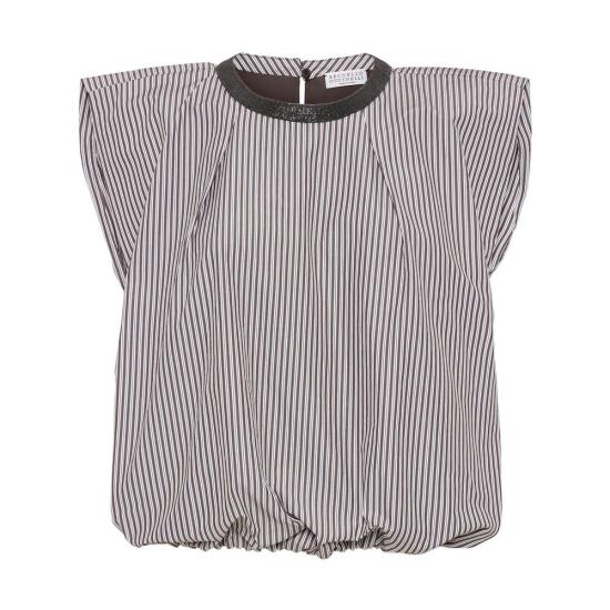 25SS 브루넬로 쿠치넬리 베스트 MH768HE320 C003 BROWN WHITE