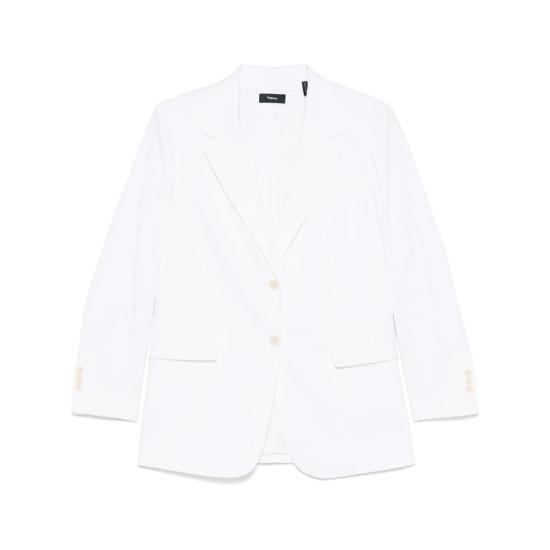 25SS 띠어리 아우터 P0303107 100 WHITE