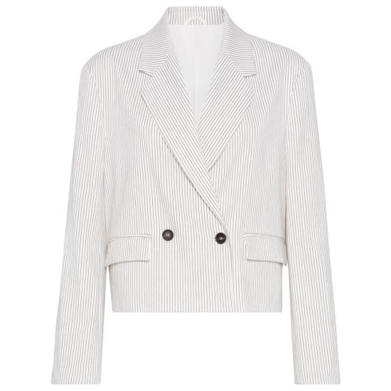 25SS 브루넬로 쿠치넬리 자켓 MH5437407 C1080 WHITE