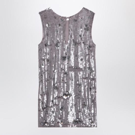 24FW 파로쉬 미디 원피스 D721967PL P PAROS 018 GREY - PAROSH