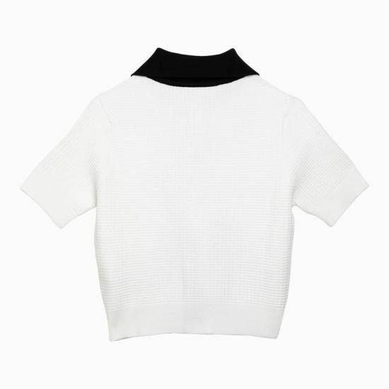  파투 가디건 KN1708070CO O PATOU 001W WHITE - PATOU