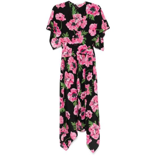 25SS 스텔라 맥카트니 롱 원피스 6A0472 3FS230 8502 Pink