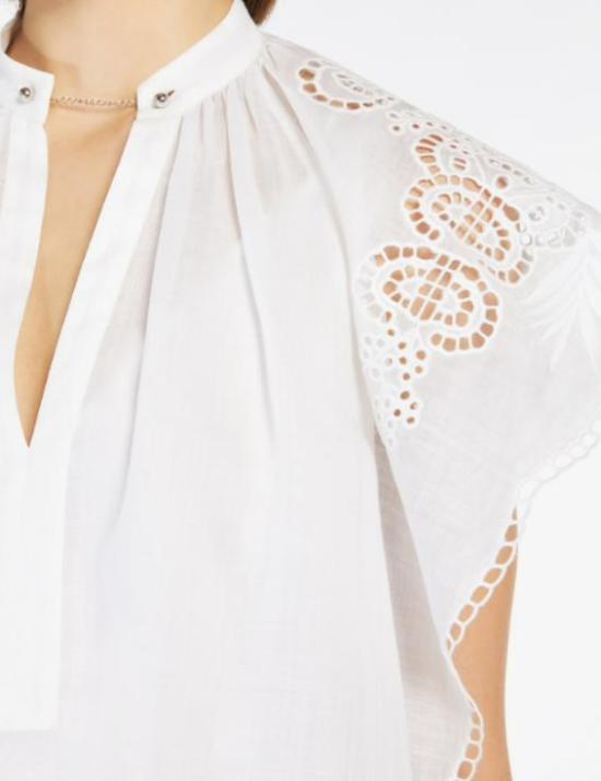 25SS 막스마라 숏 원피스 2516231012600031 BIANCO WHITE - MAX MARA