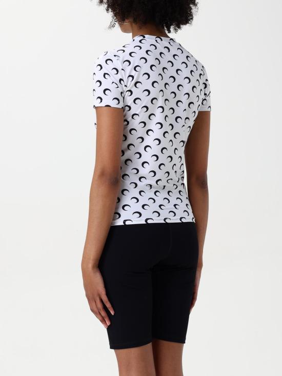 26SS 마린세르 문 프린트 저지 숏 슬리브 탑 UTS001ACJER0001 WH00 WHITE DOM - MARINE SERRE