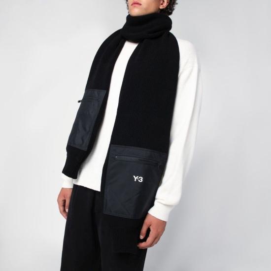 24FW 아디다스 Y3 머플러/스카프 IY9276WO P ADIDY BLK Black - ADIDAS Y3