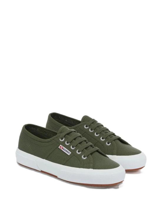 25SS [키즈] 수페르가 스니커즈 2750 S000010 AP0 GREEN SHERWOOD IVORY - SUPERGA