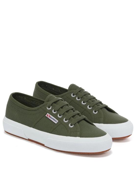 25SS [키즈] 수페르가 스니커즈 2750 S000010 AP0 GREEN SHERWOOD IVORY - SUPERGA