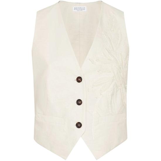 25SS 브루넬로 쿠치넬리 베스트 M0F79HJ506 C2869 Beige