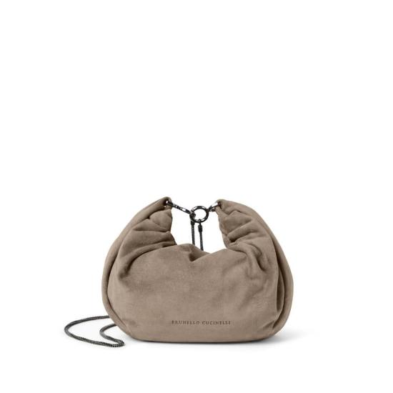 25SS 브루넬로 쿠치넬리 토트백 MBHID2666 C2657 BROWN