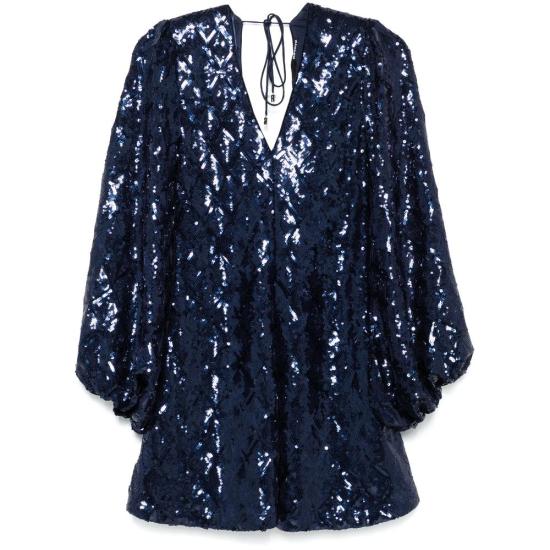 25SS 로테이트 바이 크리스텐슨 숏 원피스 1133352318 SEQUINS MI 2318 BLUE