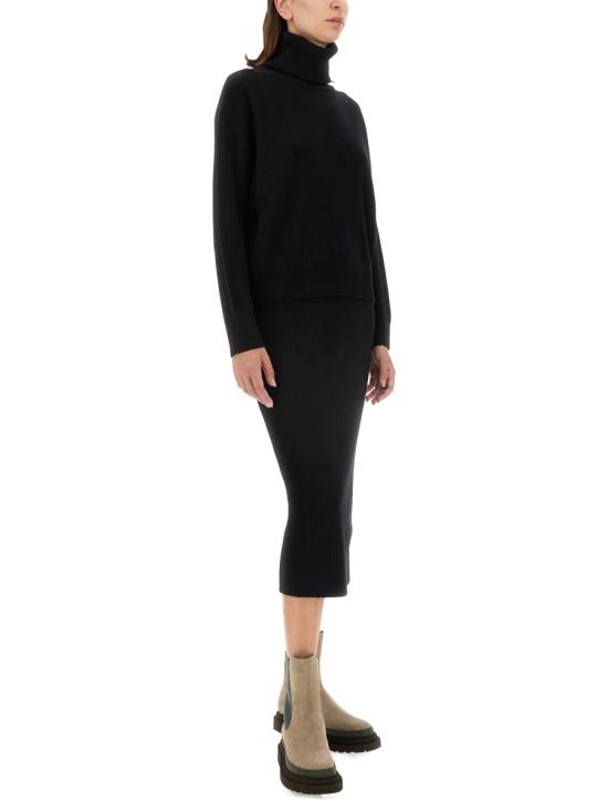 24FW 브루넬로 쿠치넬리 스커트 M16129389 C101 BLACK - BRUNELLO CUCINELLI