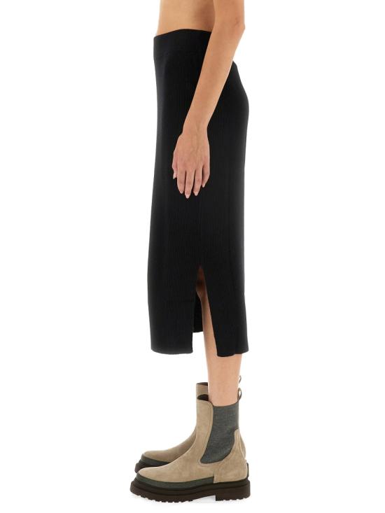 24FW 브루넬로 쿠치넬리 스커트 M16129389 C101 BLACK - BRUNELLO CUCINELLI