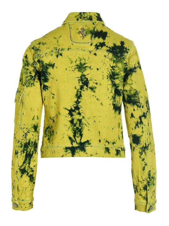  페라리 데님 자켓 4791097 Yellow - FERRARI