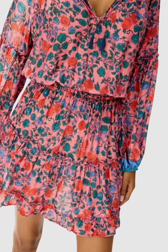  나탈리 마틴 숏 원피스 매기 드레스 로즈 반다나 - NATALIE MARTIN