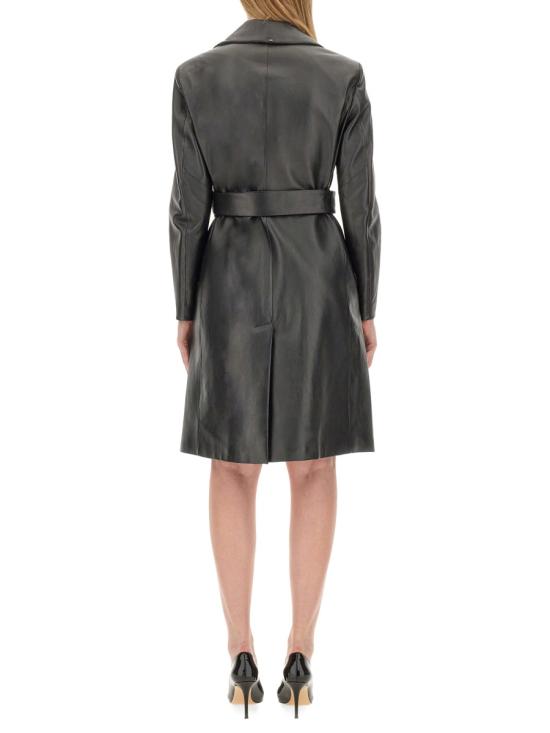 25SS 스포트막스 가죽 자켓 2422476011600 011002 BLACK - SPORTMAX