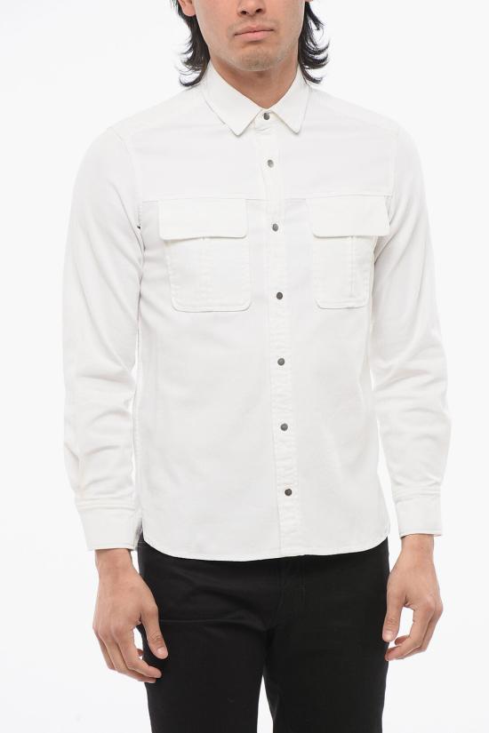  닐바렛 긴팔 셔츠 PBCM895V G9800 03 White