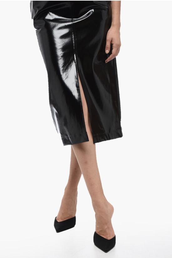  마르지엘라 스커트 S29ME0011 S78362 900 Black - MAISON MARGIELA