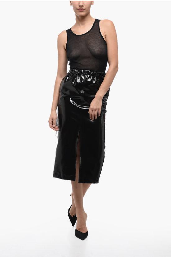  마르지엘라 스커트 S29ME0011 S78362 900 Black - MAISON MARGIELA