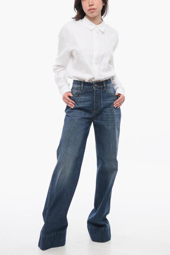  보테가베네타 데님 팬츠 771871V2J80 4715 Blue - BOTTEGA VENETA