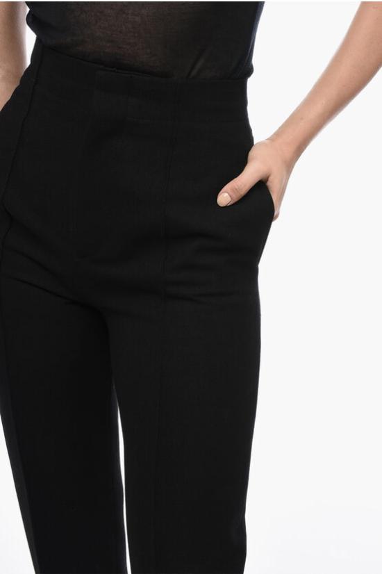  보테가베네타 크롭 팬츠 736493V3F901000 Black - BOTTEGA VENETA