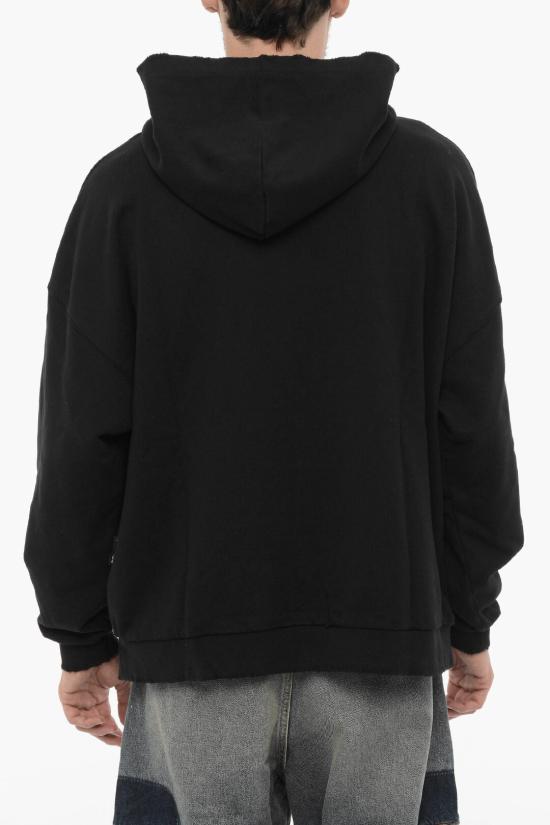  팜앤젤스 후드 티셔츠 PMBB126E23FLE0011003 Black - PALM ANGELS