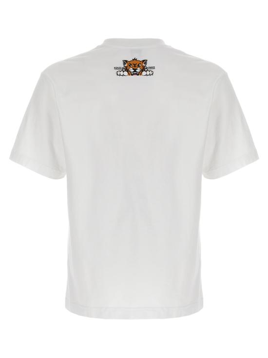 25SS 겐조 반팔 티셔츠 FF55TS5334SG02 WHITE DOM - KENZO