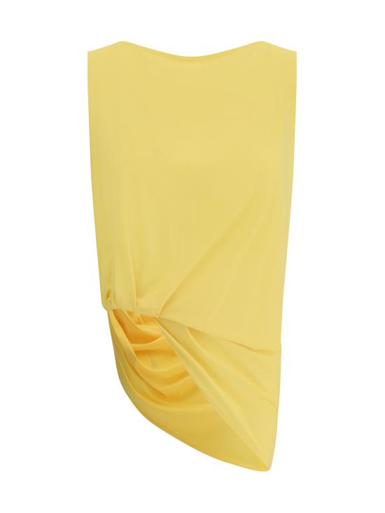 25SS 자크뮈스 반팔 티셔츠 251TO1222381 250 YELLOW