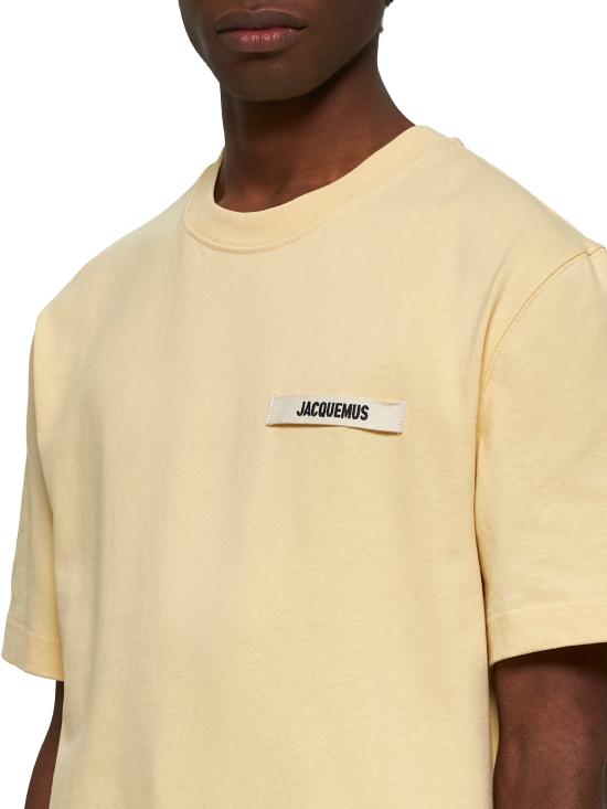 25SS 자크뮈스 반팔 티셔츠 245JS2082125131 LIGHT BEIGE DOM - JACQUEMUS