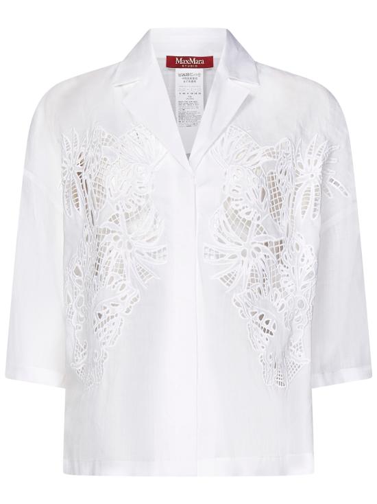 25SS 막스마라 블라우스 2516191012600 031 White