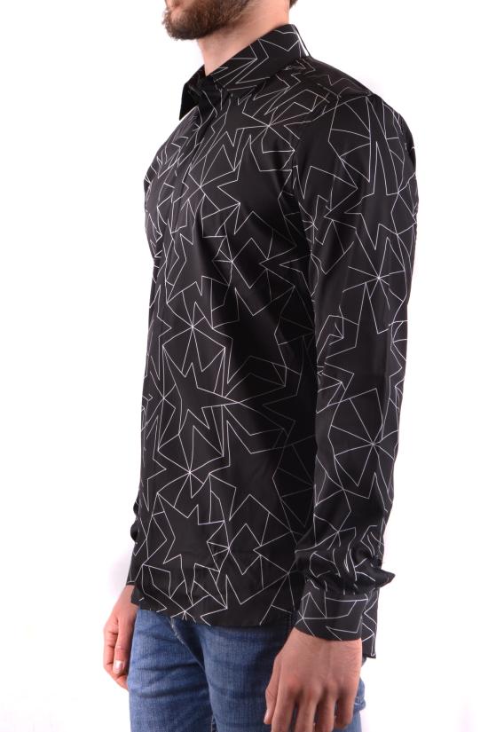  닐바렛 긴팔 셔츠 BCM331 Black - NEIL BARRETT