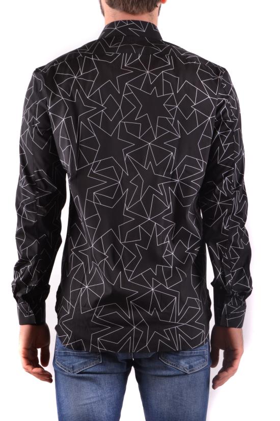  닐바렛 긴팔 셔츠 BCM331 Black - NEIL BARRETT