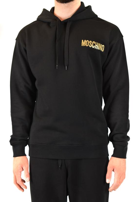  모스키노 후드 티셔츠 Z J1716 5227 5555 NERO Black