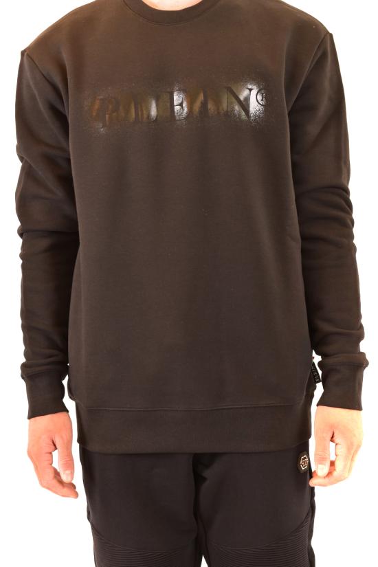  필립 플레인 긴팔 티셔츠 FAAC MJO0766 PJO076602 Black - PHILIPP PLEIN